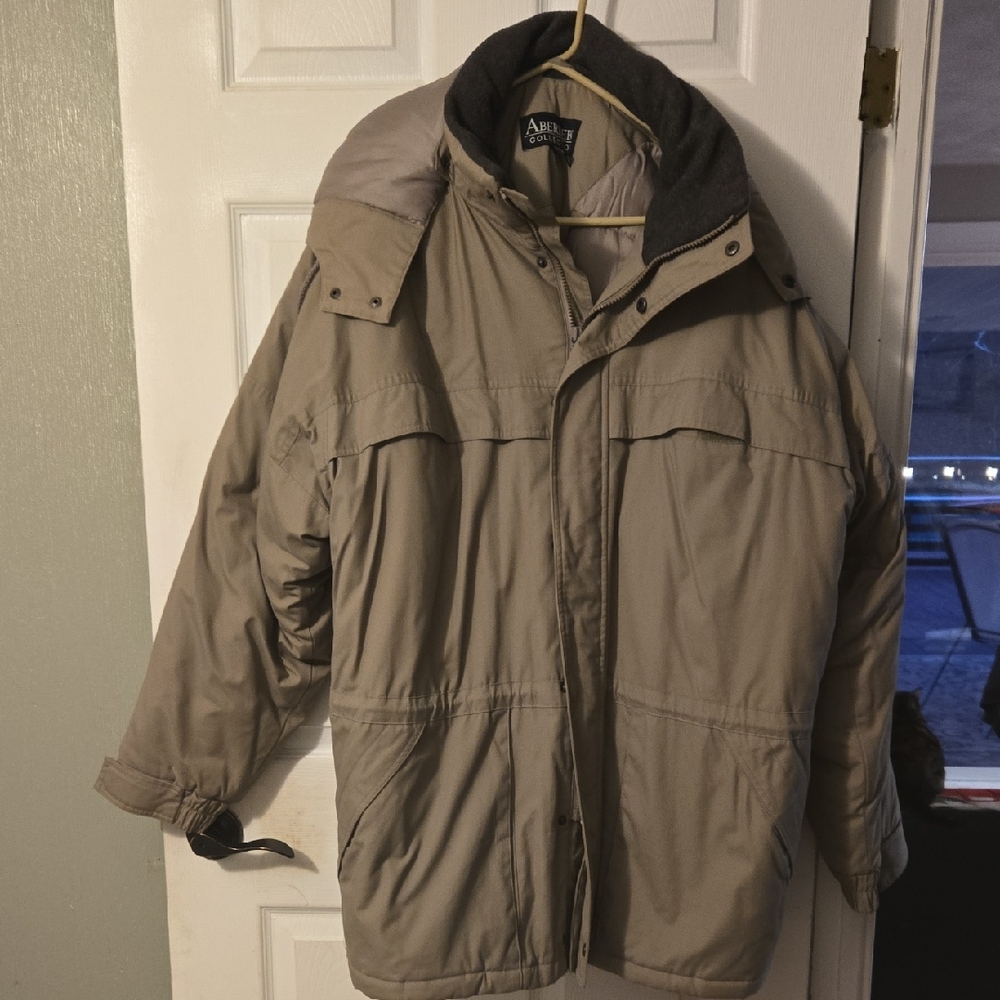 Aberdeem Men's Tan Heavy Coat